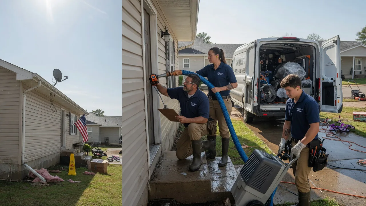 Ceiling Water Damage Restoration in Ringgold, TX near me
