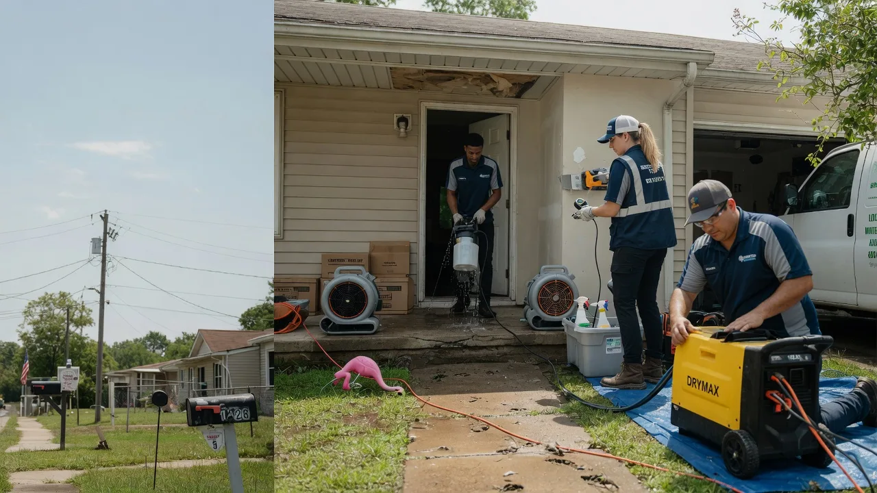 Storm Damage Water Removal in Ringgold, TX near me